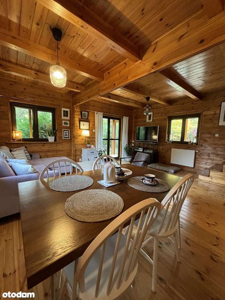 Drewniany dom przy parku w Młochowie  - bezpośrednio - Pełny obrazek: 5/20