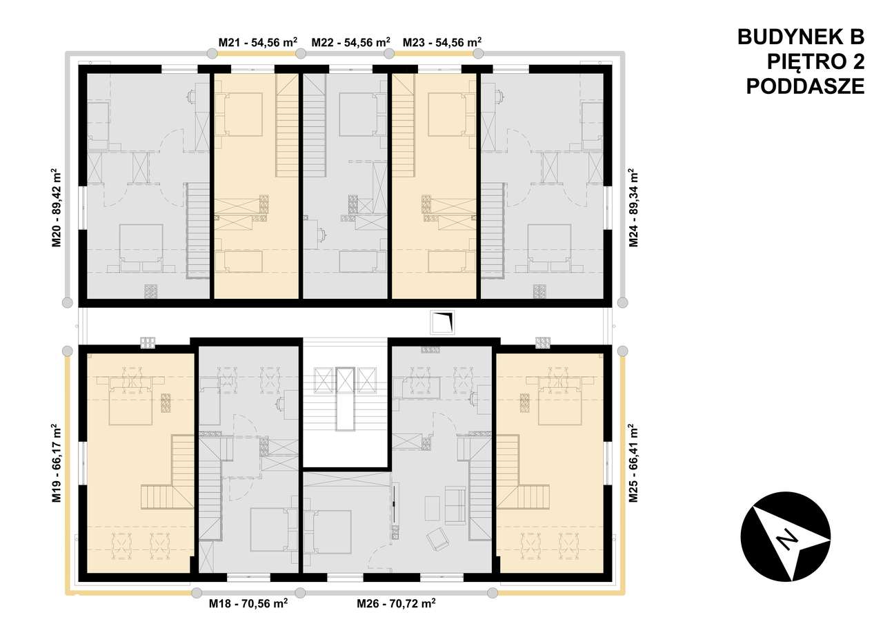 3-pokojowe mieszkanie 54m2 + balkon Bez Prowizji - Pełny obrazek: 5/13