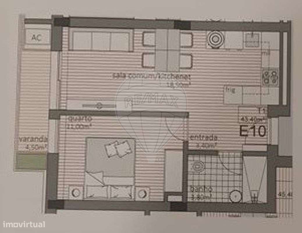 Apartamento T1 para venda-8