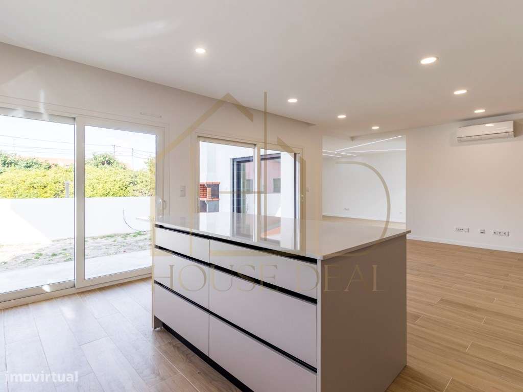 EXCELENTE Moradia Isolada Térrea T4 com garagem. Quinta do Anjo - Grande imagem: 5/26