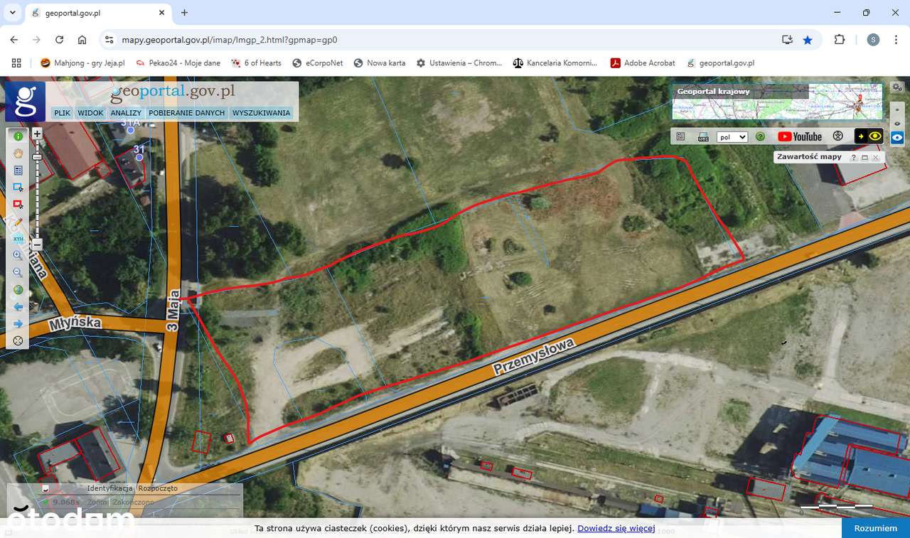 Działka inwestycyjna Czerwionka-Leszczyny - Pełny obrazek: 1/6