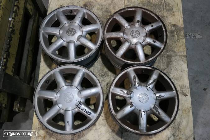 Conjunto jantes Volkswagen Golf III GT 14 polegadas 4X100 Volkswagen - 1