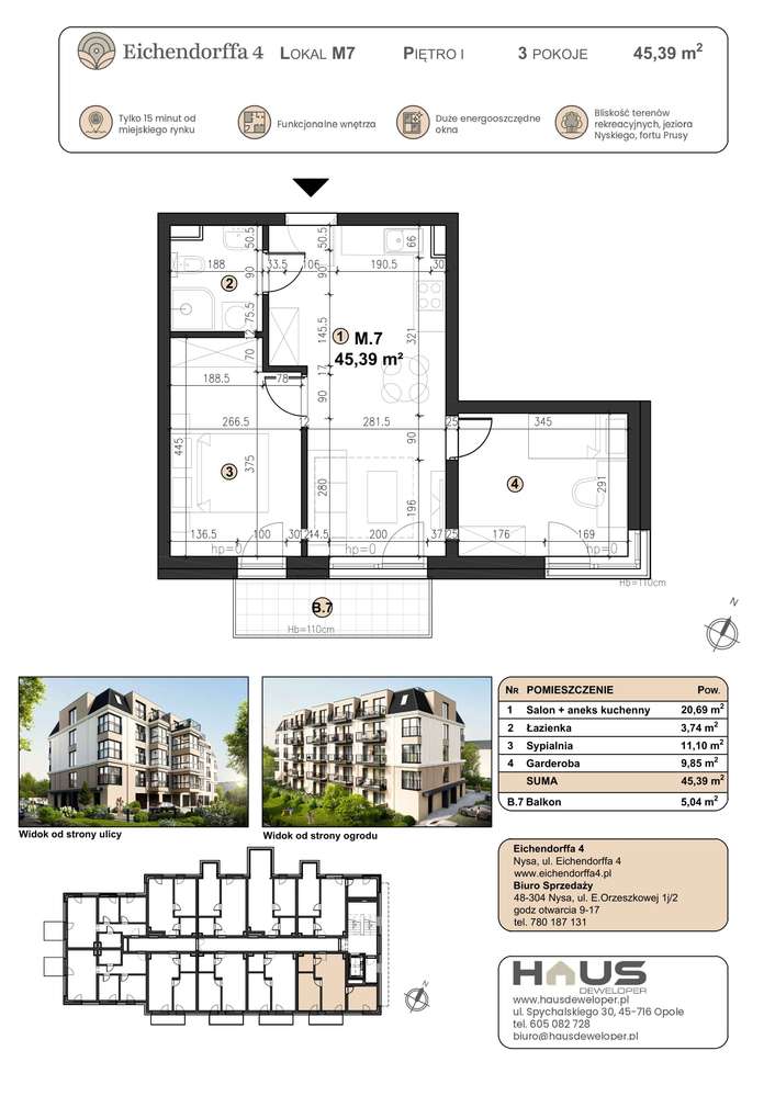 Nowa inwestycja!  3pokojowe blisko centrum miasta-1