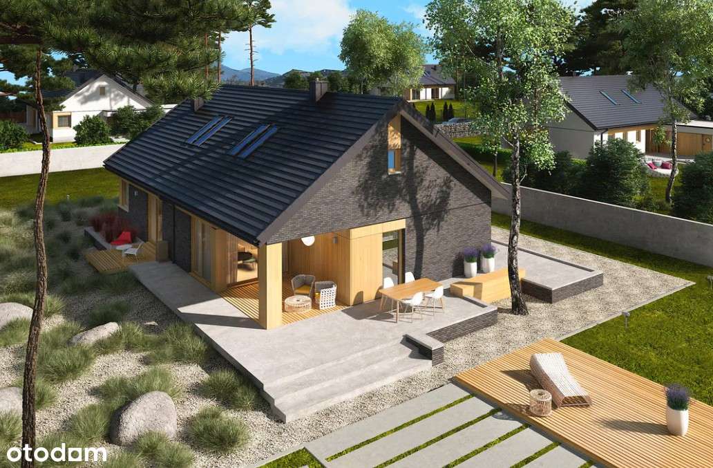 Piękny dom jednorodzinny w budowie - przy lesie Lubsko ulica Hoża - Pełny obrazek: 5/20