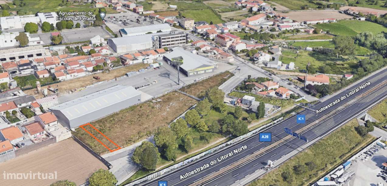 Lote 2 junto à Rua Oriental e A28, para construção de moradia - Grande imagem: 3/19