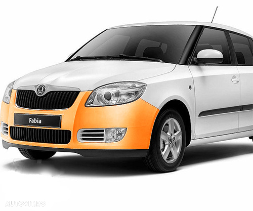 Armatura bara fata Skoda Fabia 2 2007-2010, Skoda Roomster Praktik 2006- 2010, ranforsare metal - 2