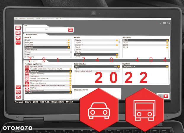 2022 program diagnostyczny do testerów multigiag opus autocom cdp + delphi ds150e wow - 1