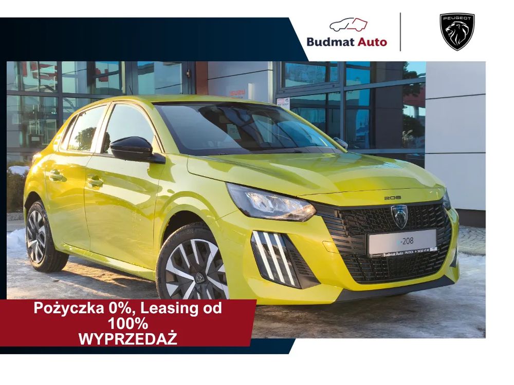 e-208 STYLE 136 KM 50kWh - Pożyczka 0%, Leasing od 100%