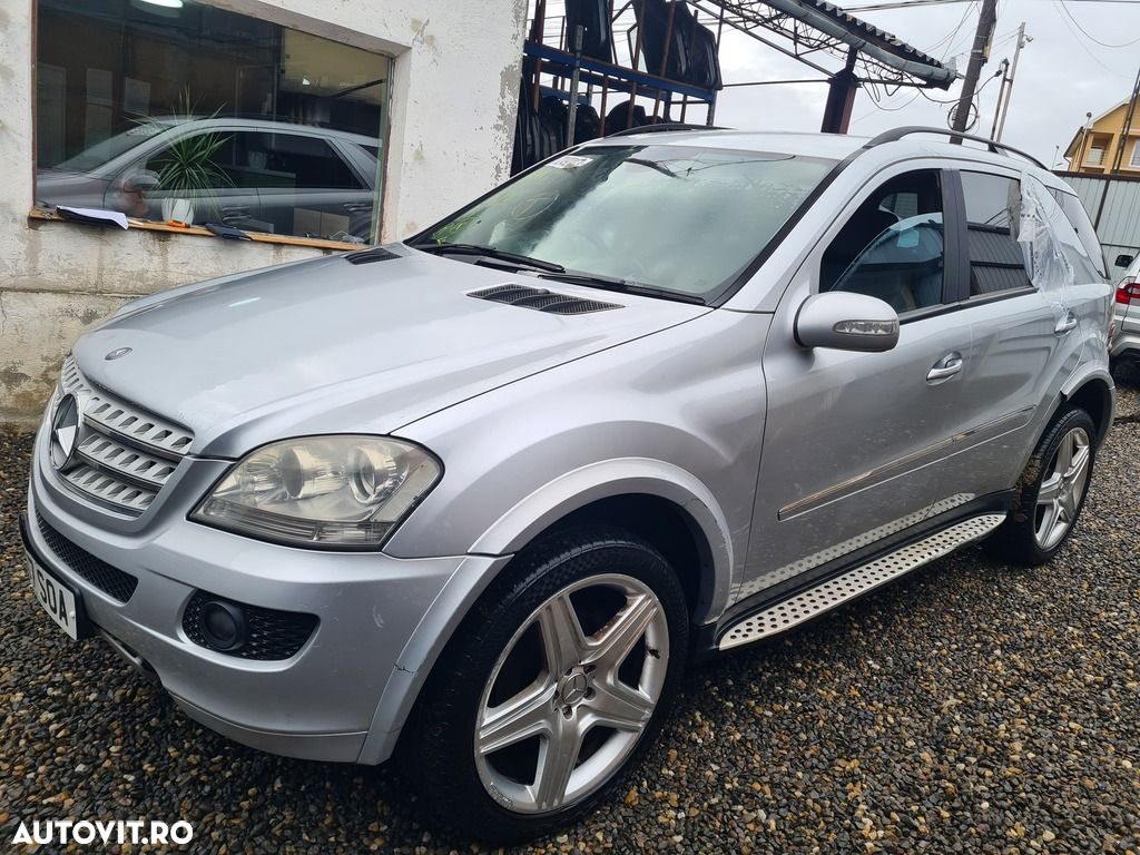 Haion Cu Luneta Mercedes ML W164 2005 - 2008 SUV 4 Usi ARGINTIU (776) - 2