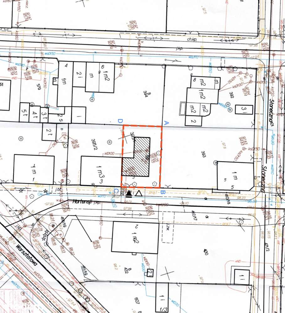 Działka budowlana w zabudowie pierzejowej z warunkami zabudowy - Pełny obrazek: 2/2