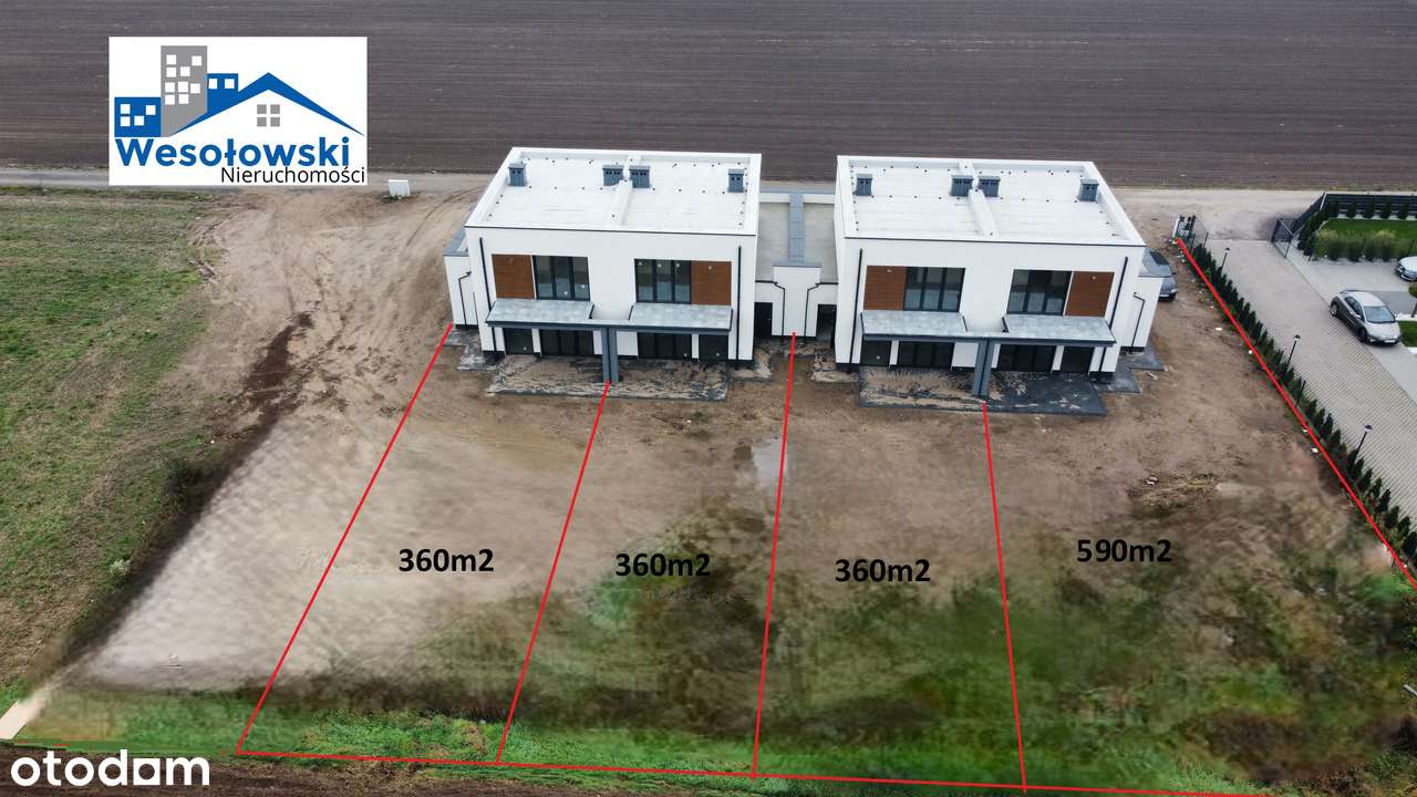 Gotowe domy w zabudowie szeregowej 110m2, 4 pokoje,Garaż, pompa ciepła-6