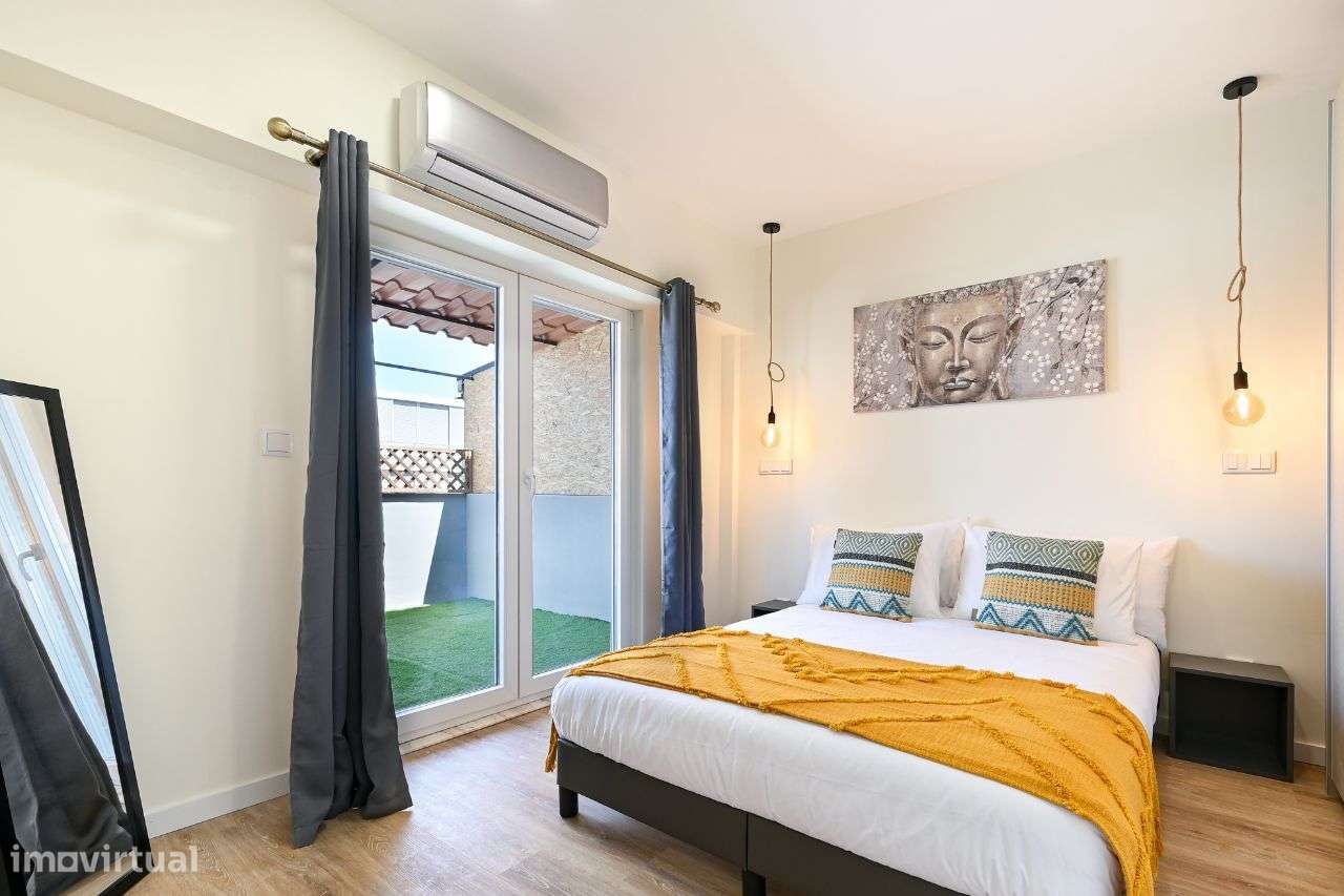 T1 Mobilado e Equipado - Despesas incluídas - Arrendamento Temporário - Grande imagem: 2/7