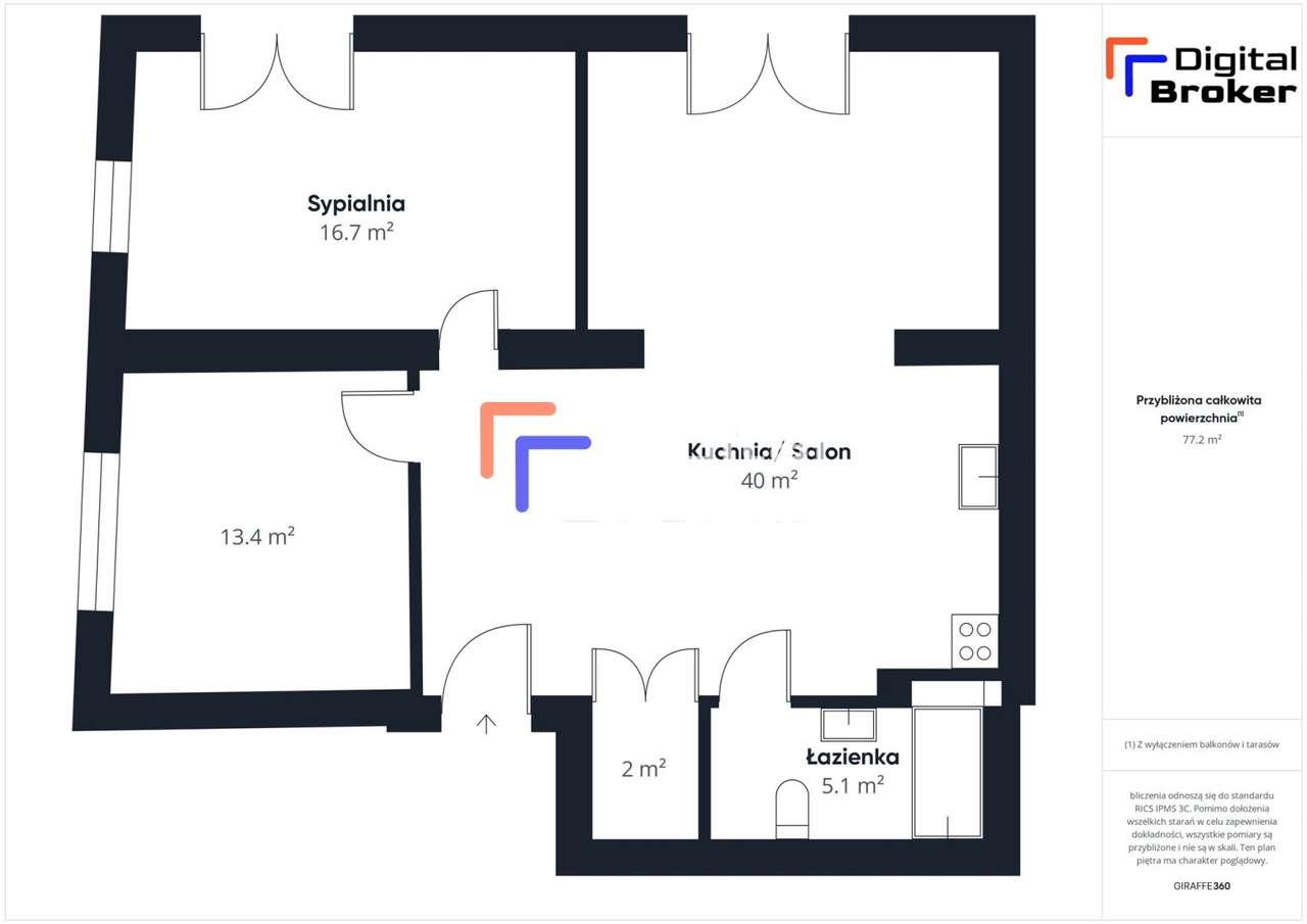 Przestronne mieszkanie z tarasem i Klimatem! - Pełny obrazek: 2/19