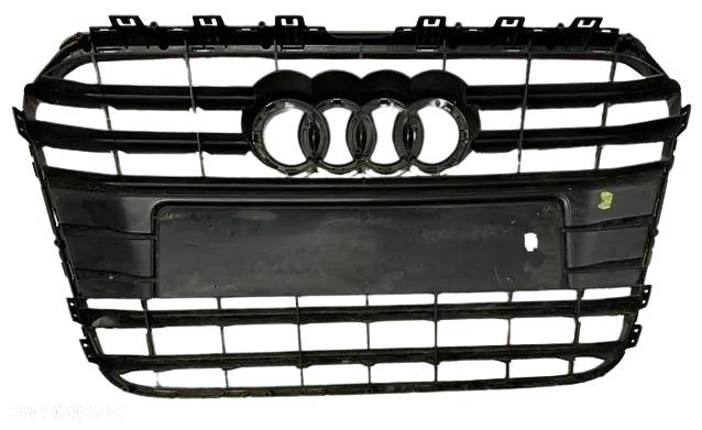 Tania wysyłka 10 zł  Audi A6 C7 S-line OE 4G0853651 Grill atrapa chłodnicy Oryginał - 2