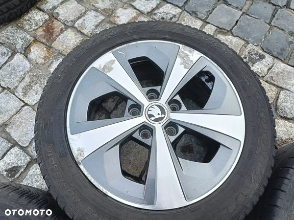 Felgi Aluminiowe 16 Skoda Octavia 3 5x112 ET46 5E0601025AP Koła VW Seat Audi - 6