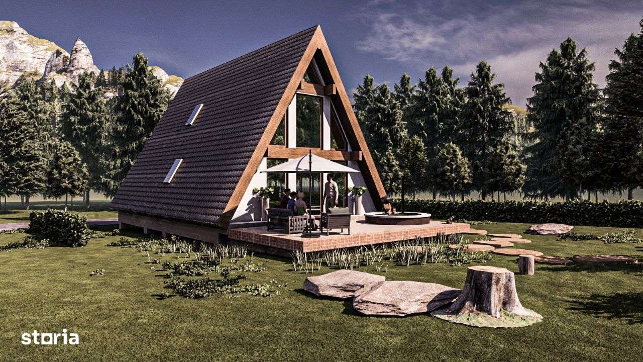 Case A‑Frame 4 camere, Râșnov – Direct dezvoltator, fără comision-13