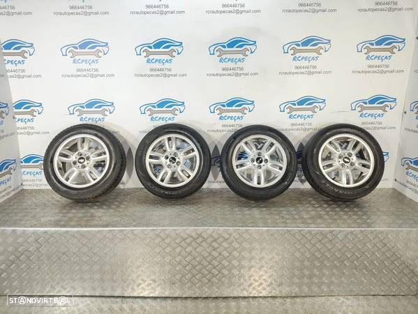 JANTES ORIGINAIS MINI COOPER R56 15 POLEGADAS 5,5J ET45 4X100 R55 CLUBMAN R57 CABRIO R58 COUPE R59 ROADSTER - 2