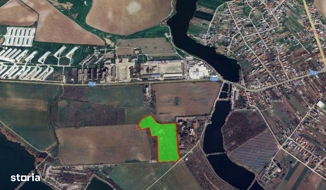 Teren intravilan 36.000 mp Crevedia - Dambovita - Imagine principală: 2/3