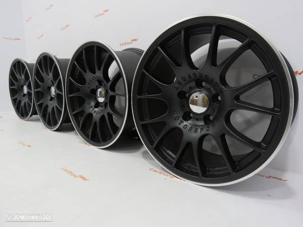 Jantes BMW Look BBS CH Pretas 18 8+9 et35 5x120 - 6