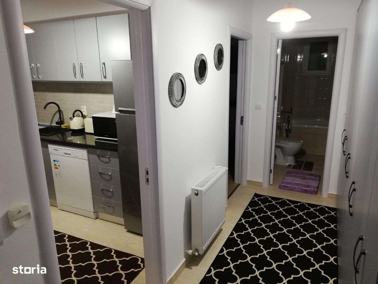 Prima inchiriere garsoniera  decomandata cu masina spalat vase & birou - Imagine principală: 4/10