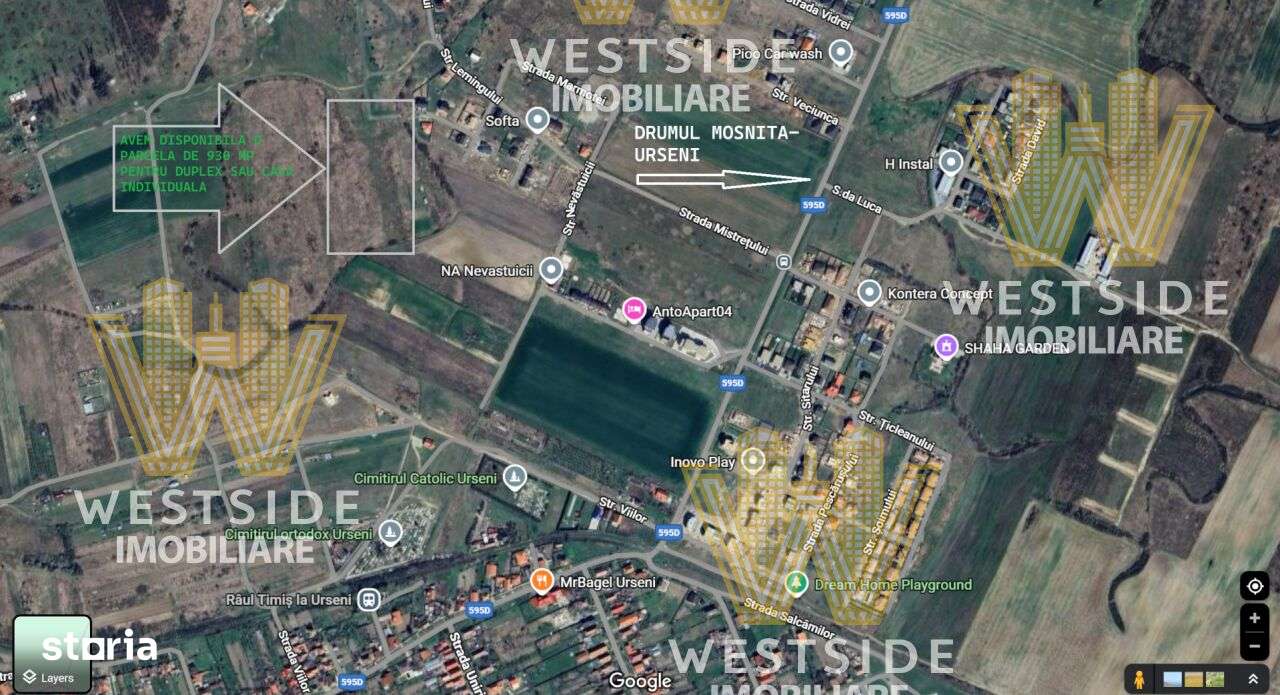 Parcela de vanzare la Mosnita Noua - Imagine principală: 2/2