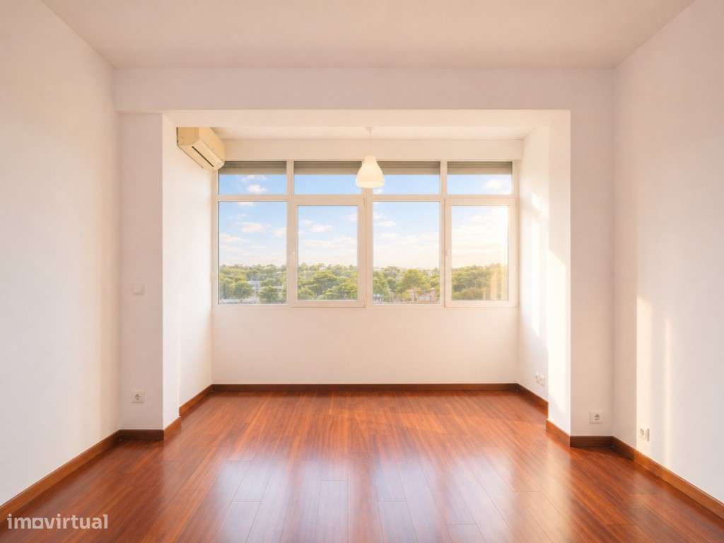 T1 Moderno com Vista Aberta. Natureza, Praia, Comboio e ótimos aces...-21