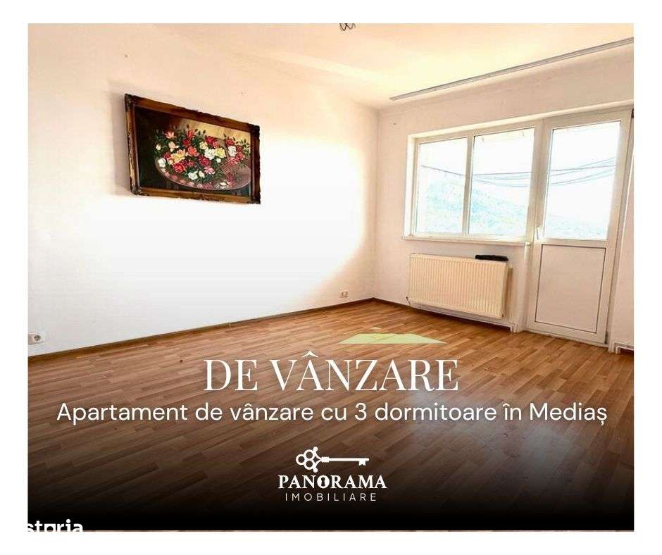 Apartament cu 3 camere-Zona Centrala - Imagine principală: 1/10