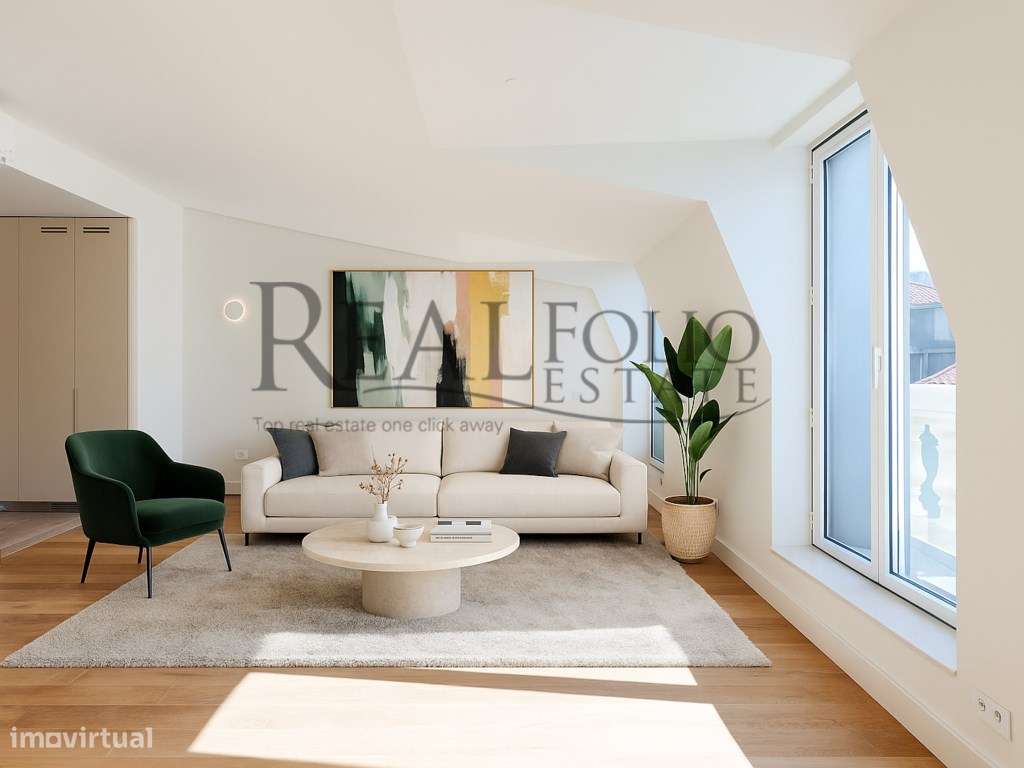 Apartamento T2 varanda e vista rio em Lisboa - Grande imagem: 4/32