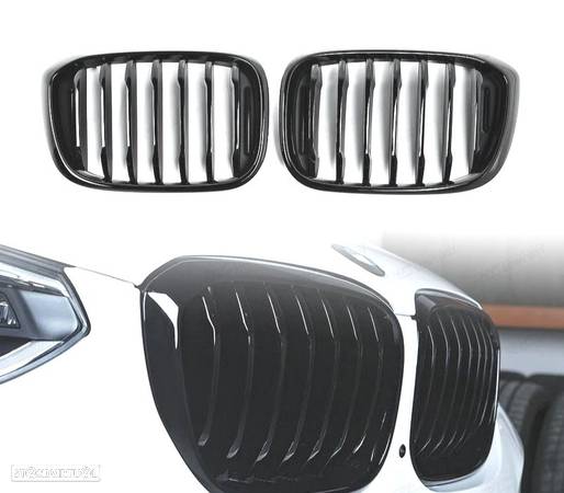 GRELHA FRONTAL PARA BMW X3 18-20 LOOK M PERFORMANCE - 6