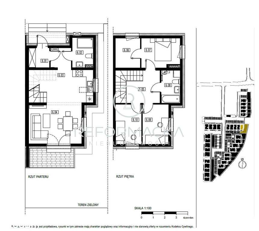 4 pokoje z 123 m ogrodem i tarasem, odbiór 2025 - Pełny obrazek: 4/9