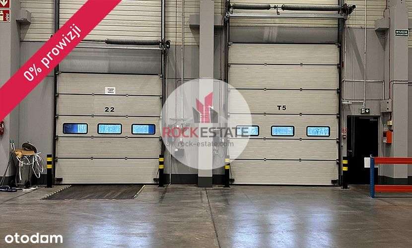 Magazyn na wynajem 3700 m2 Łódź - 0% prow.