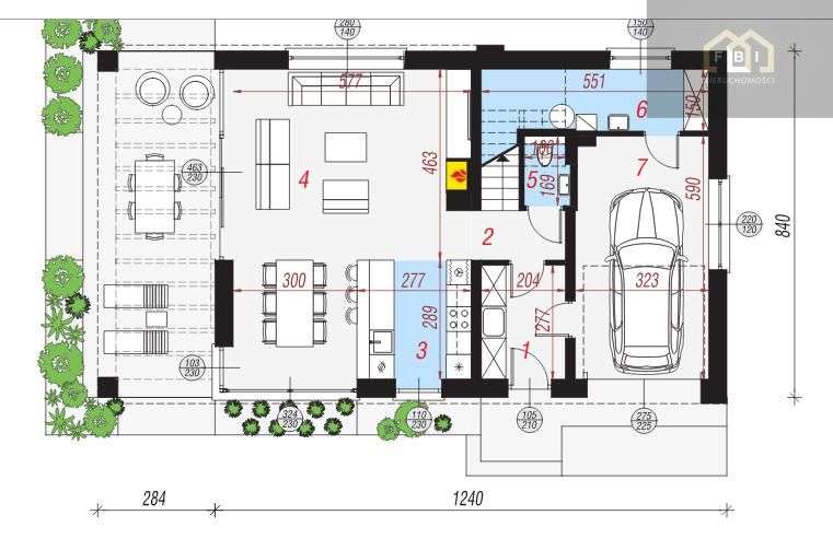 Nowoczesny dom 144 m2, działka 10 arów!-9