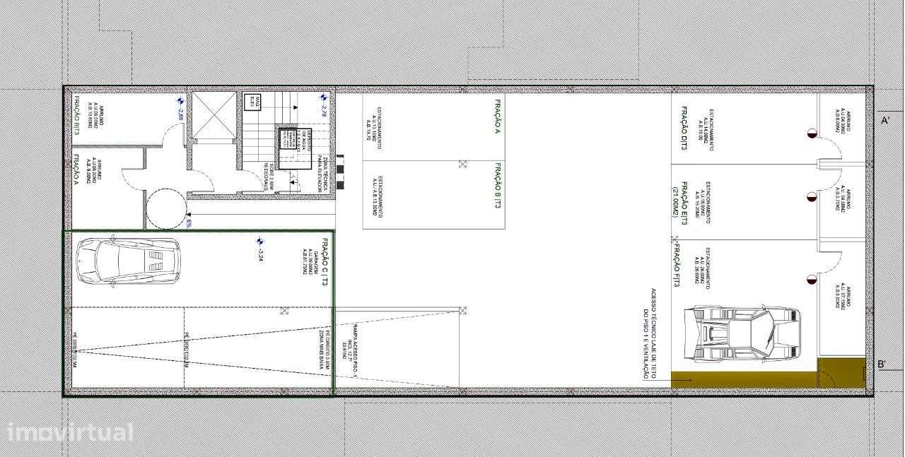 Apartamento T3, Luxo, Av. Dr. Lourenço Peixinho, Aveiro-22