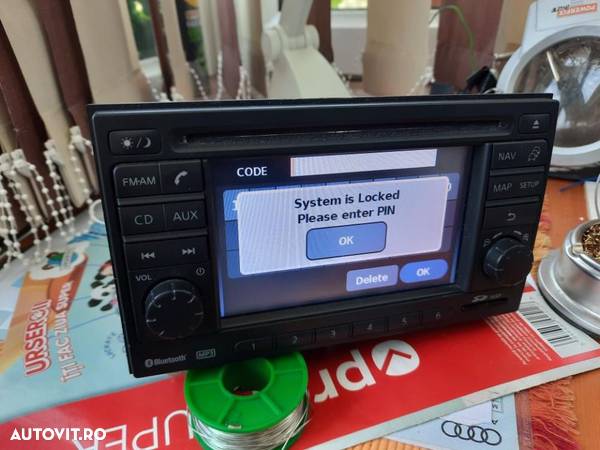 decodare , deblocare navigatie Nissan locked - 22
