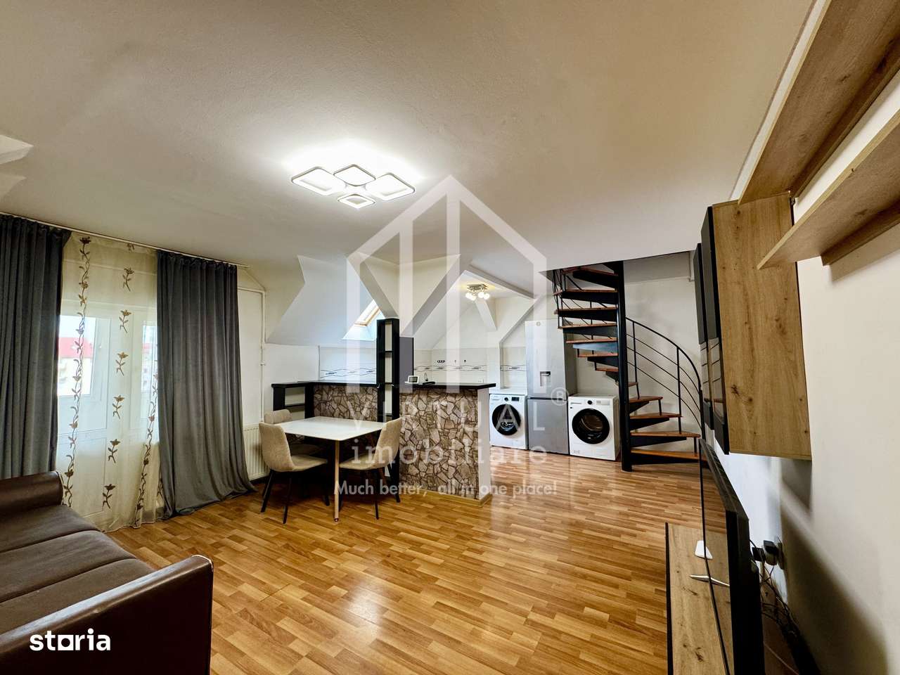 Mansarda cu 3 camere, 39mp utili+pod amenajat 25mp, balcon, V. Aaron-6