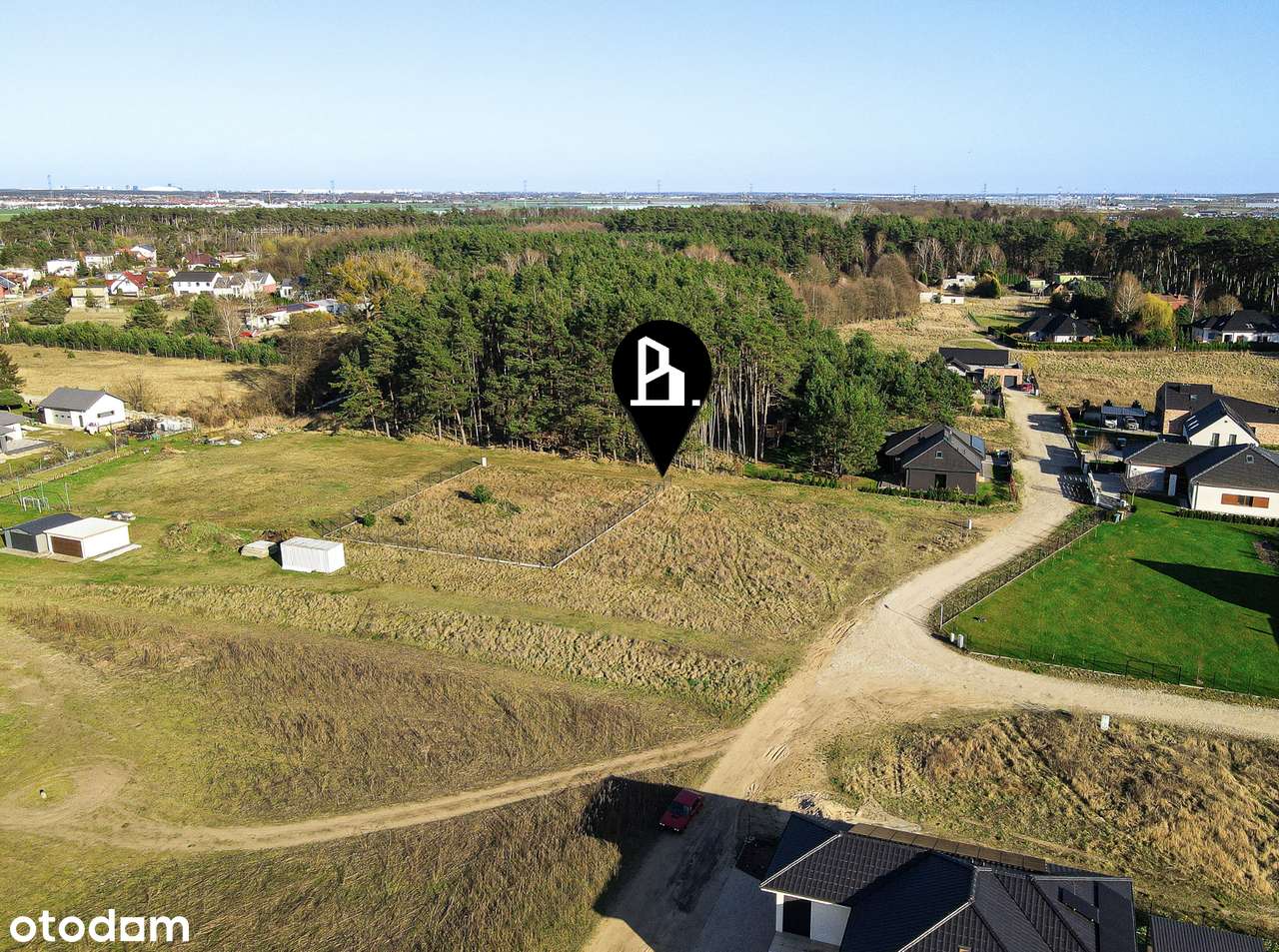 Działka budowlana | ogrodzona | przy lesie | Zakrzewo, gmina Dopiewo-5