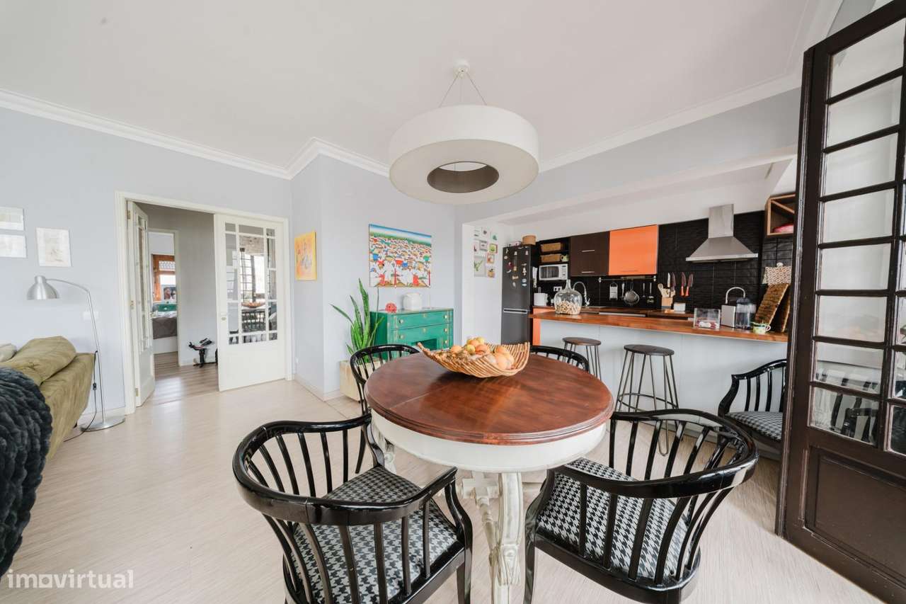 Apartamento T2 com Jardim de Inverno e Open Space | Setúbal-6