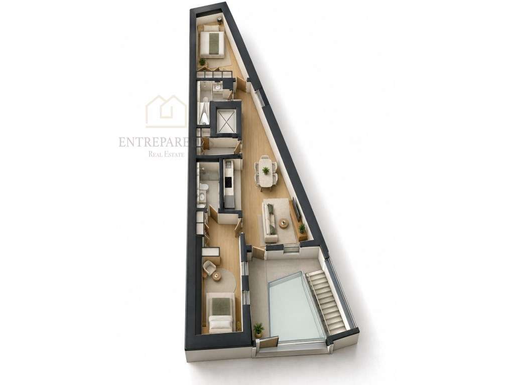 Apartamento T1+1 com pátio para comprar em Cedofeita, Porto-11