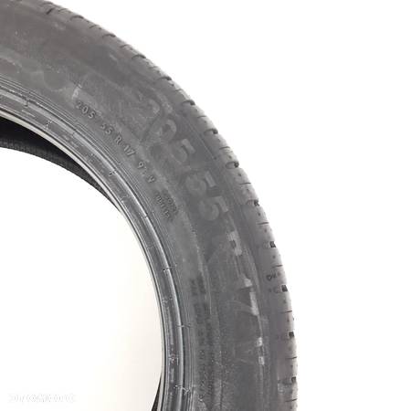 OPONY LETNIE 205/55R17 CONTINENTAL CONTICONTACT 5 2017 LATO DEMO NOWE Komplet - 6