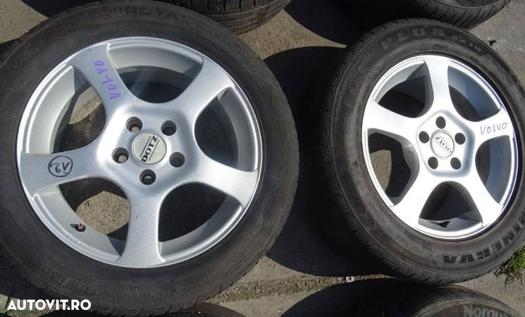 Jante aliaj Volvo C30 R16 7Jx16H2 cu cauciuc 205/55 R16 - 3