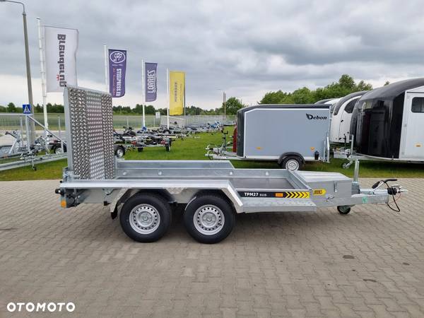 Lorries Przyczepa TPM 27, 303x160 cm 2,7T koparka, bobcat - 17