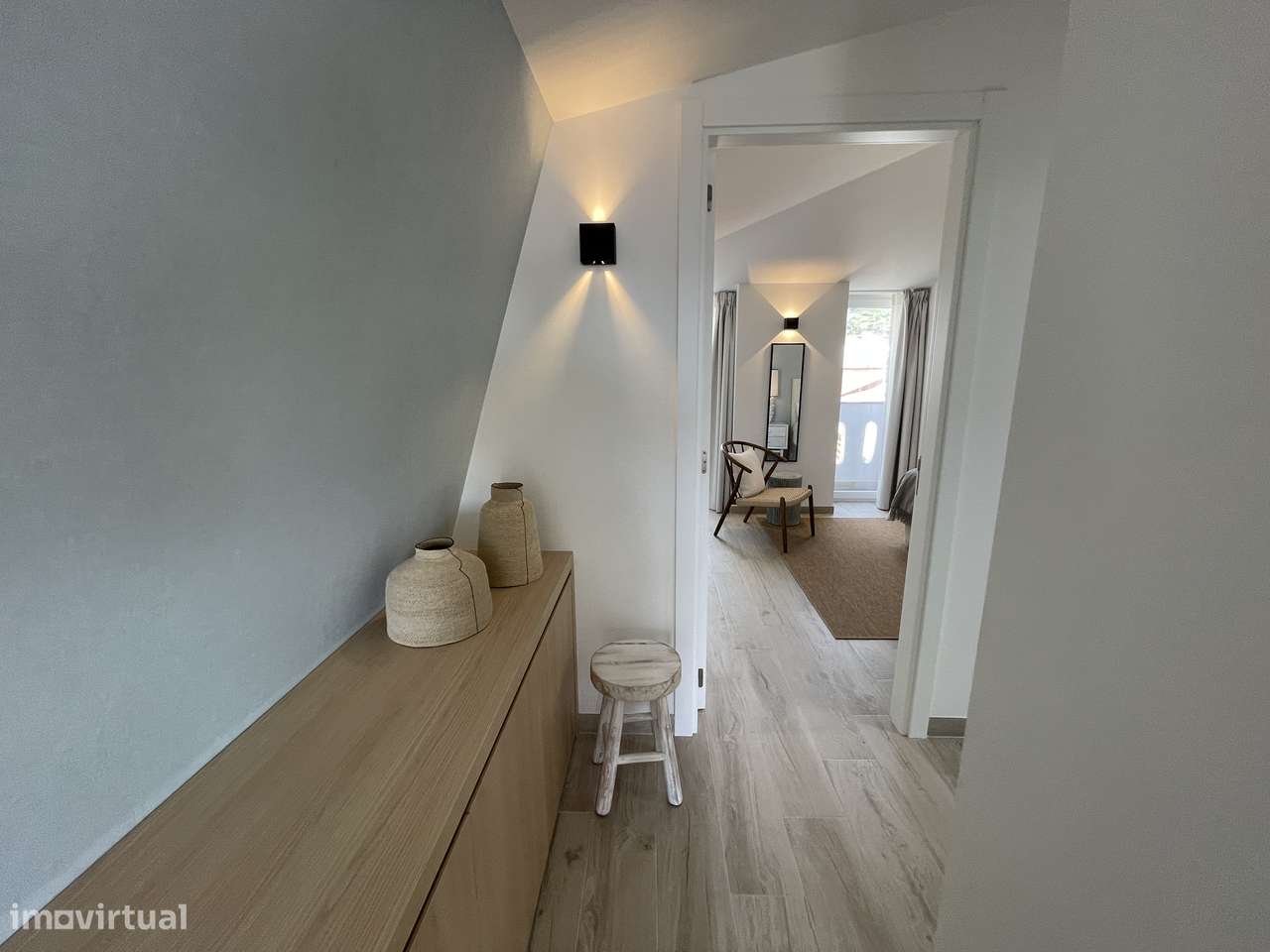 Apartamento T2 novo terraço vista mar perto da praia Sesimbra-12