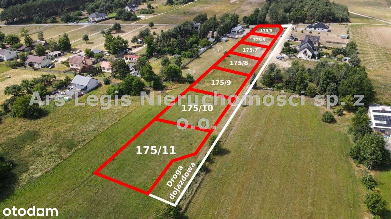 Działka, 1 000 m², Obrębizna-1