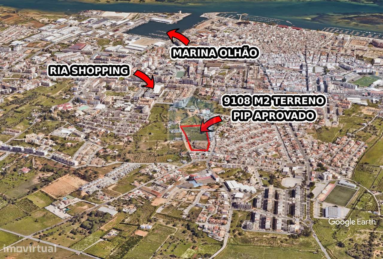 Terreno Para Construção  Venda em Quelfes,Olhão-1