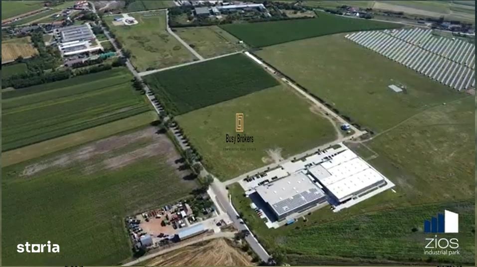 1 ha - Teren pentru dezvoltare imobiliara - constructii industriale