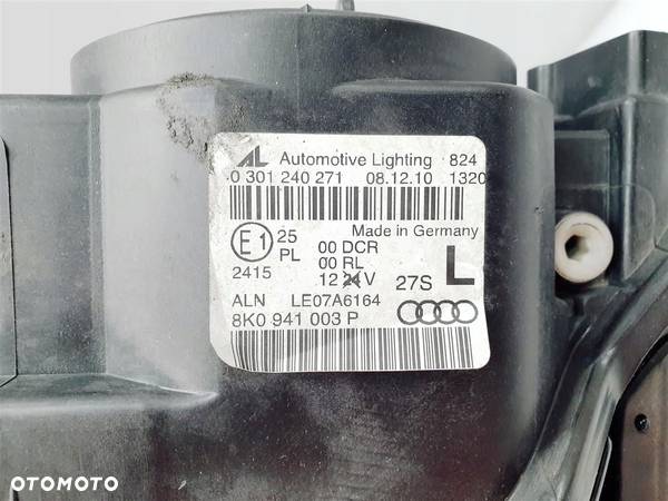 AUDI A4 B8 8K0 08r LEWA LAMPA PRZÓD XENON ORY EU - 8