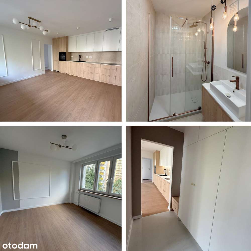 Mieszkanie 65m² PO REMONCIE 4 pokoje Piwnica Balkon Bezpośrenio - Pełny obrazek: 1/18