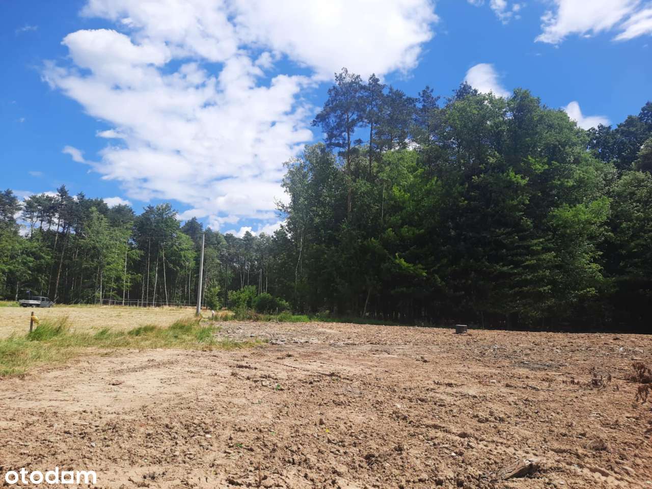 Piękna działka budowlana przy lesie - Pełny obrazek: 3/4