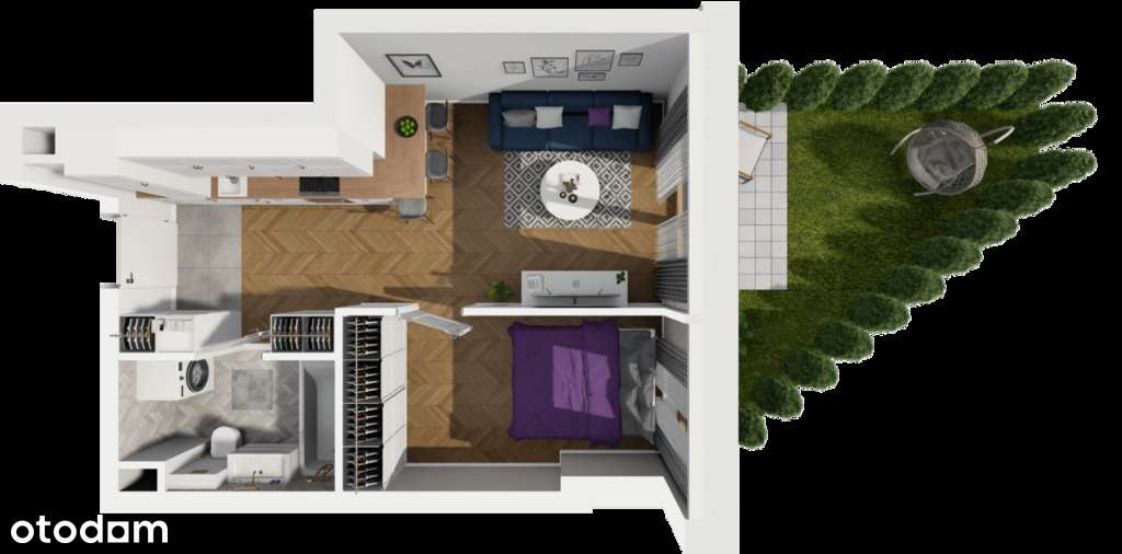 2pok+ ogordek_Biuro Dewelopera ❗Ekstra WiDoK - Pełny obrazek: 4/14