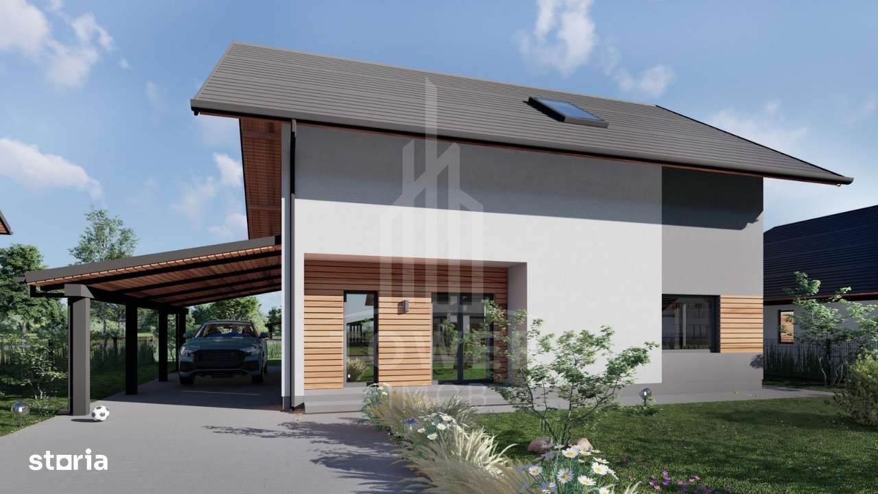 Casă individuală INDEPENDENTĂ ENERGETIC - CARTIER NOU-6